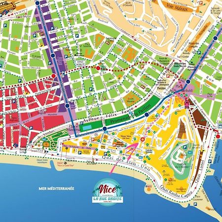 New ! Superbe Studio Vieux Nice - Climatise Luaran gambar