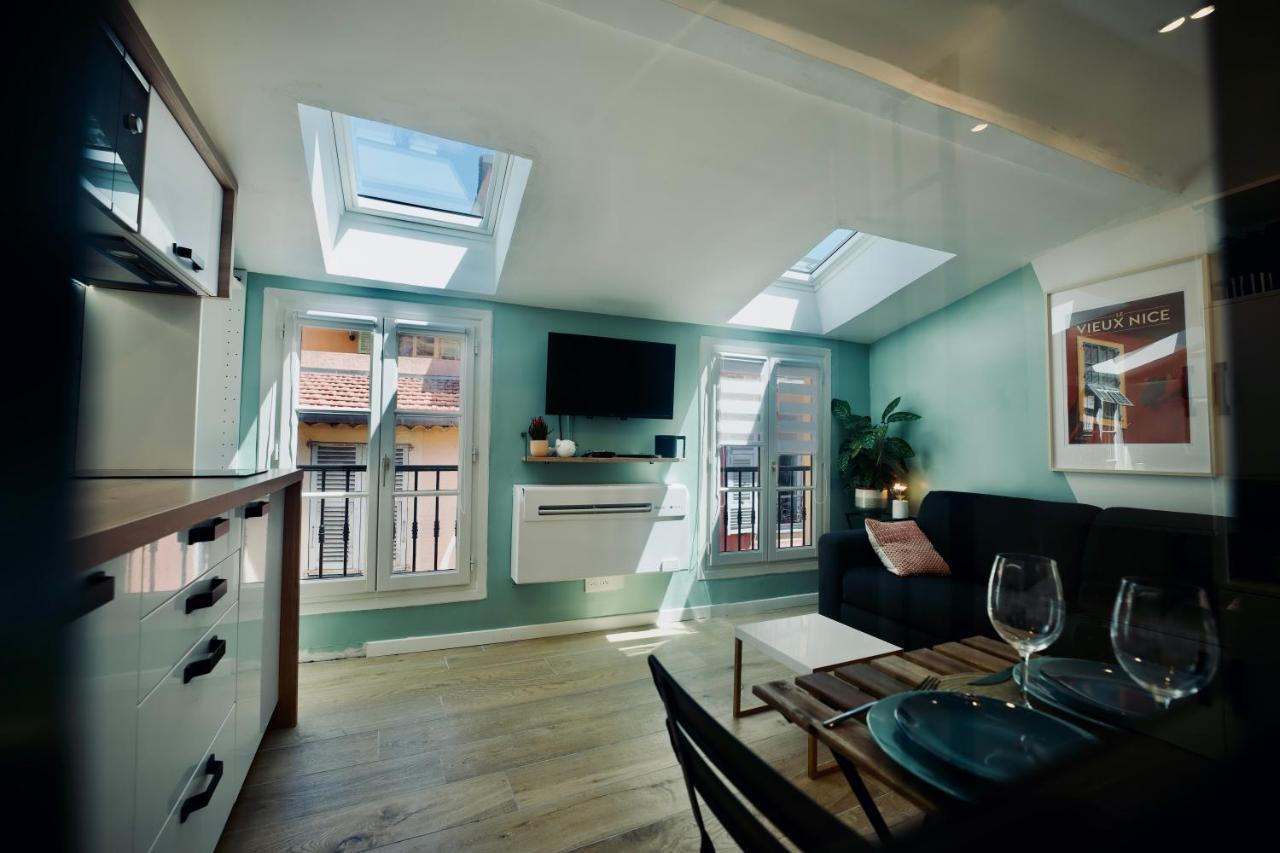 New ! Superbe Studio Vieux Nice - Climatise Luaran gambar