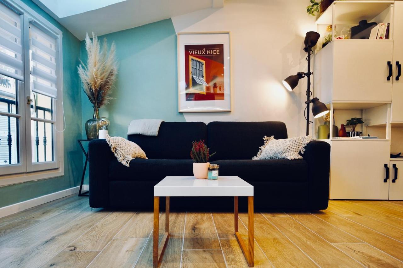 New ! Superbe Studio Vieux Nice - Climatise Luaran gambar