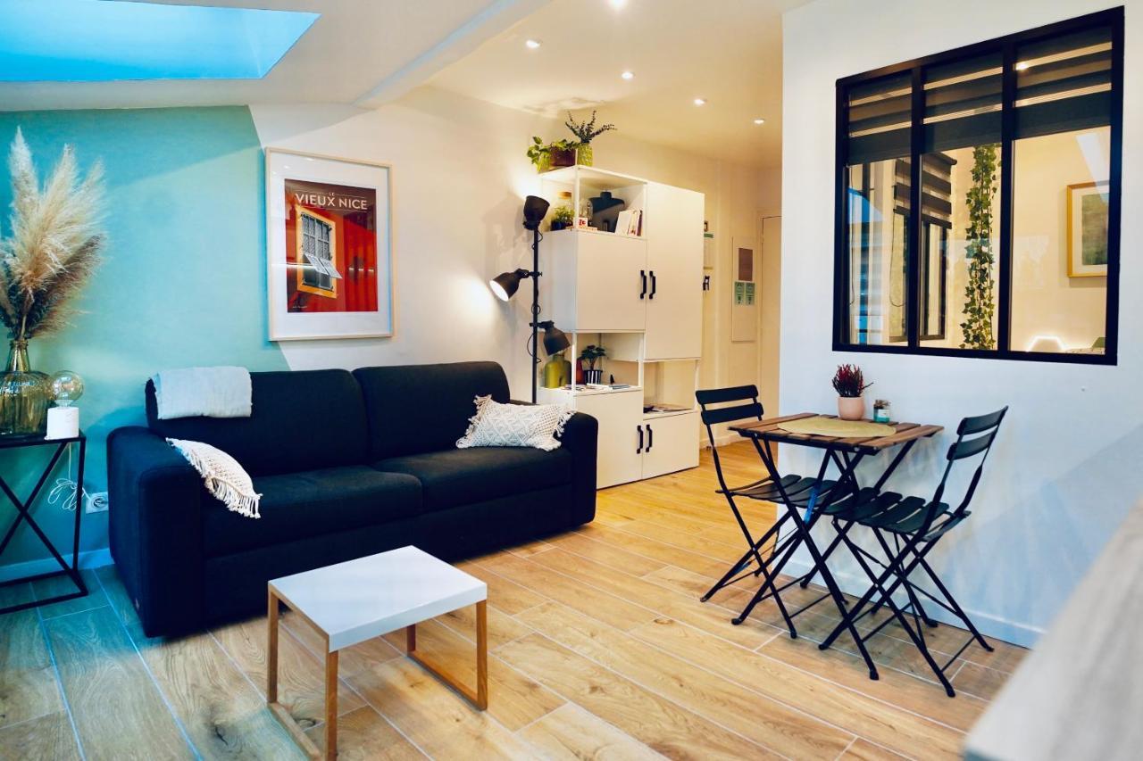 New ! Superbe Studio Vieux Nice - Climatise Luaran gambar