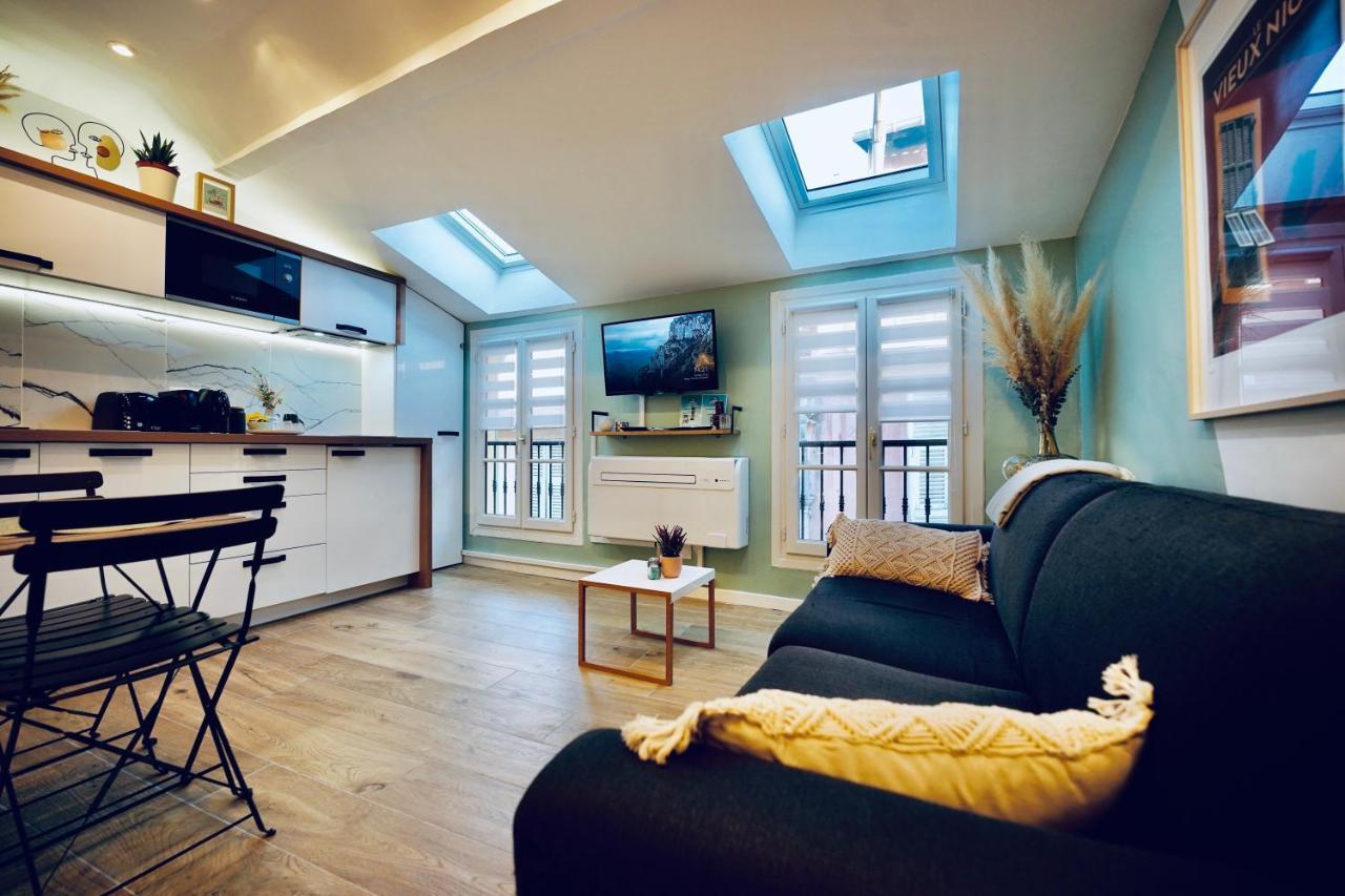 New ! Superbe Studio Vieux Nice - Climatise Luaran gambar