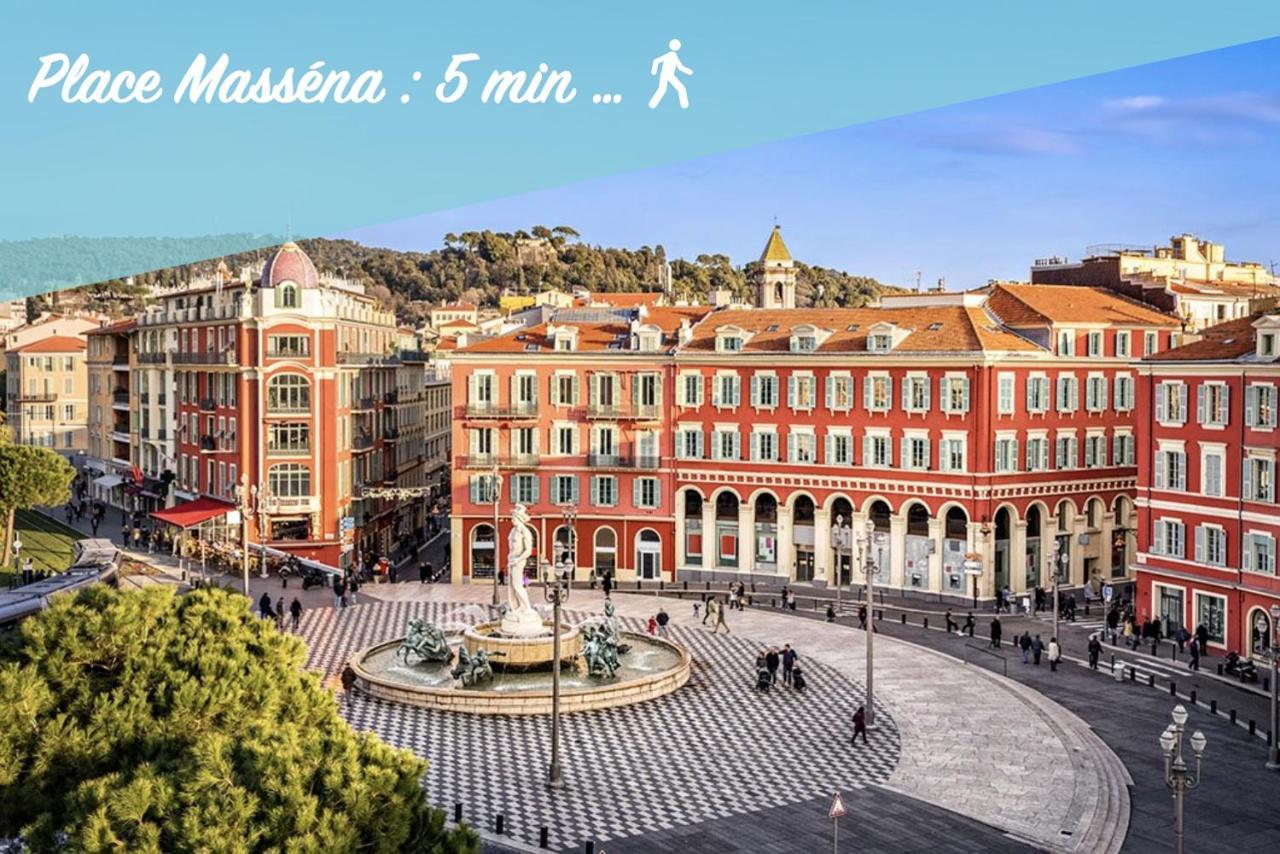 New ! Superbe Studio Vieux Nice - Climatise Luaran gambar