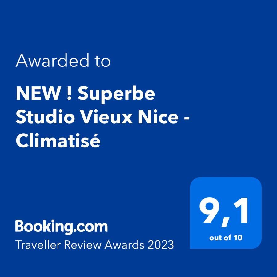 New ! Superbe Studio Vieux Nice - Climatise Luaran gambar